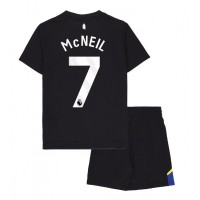 Stroje piłkarskie Everton Dwight McNeil #7 Koszulka Trzeciej dla dzieci 2025-26 Krótki Rękaw (+ szorty)